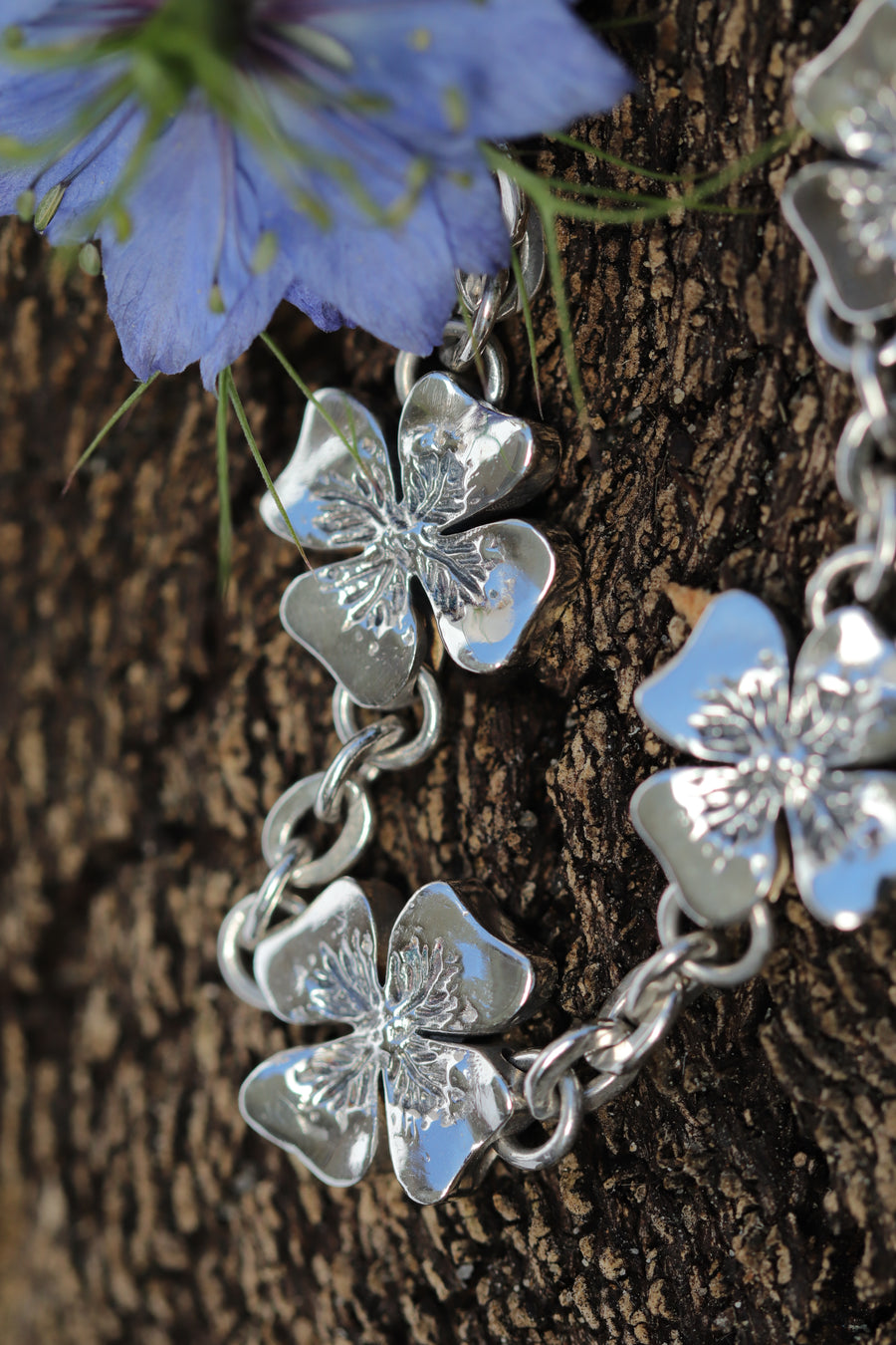 Four-leaf Clover Bracelet