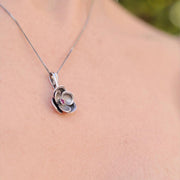 Silver Flower Pendant