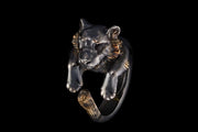 Silver Tiger Ring - Animal Jewelry