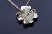 Gold Clover Pendant