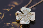 Gold Clover Pendant