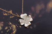 Gold Clover Pendant