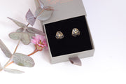 Boucles d'oreilles puces petites fleurs