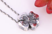 Clover pendant with four-leaf