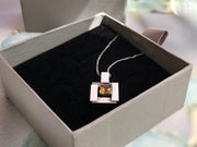 Silver Square Pendant